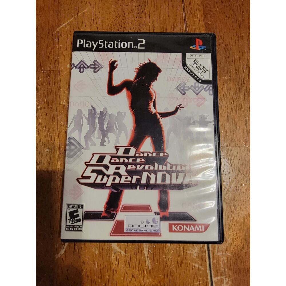 PS2 Dance Dance Revolution Supernova PlayStation 2 With Manual